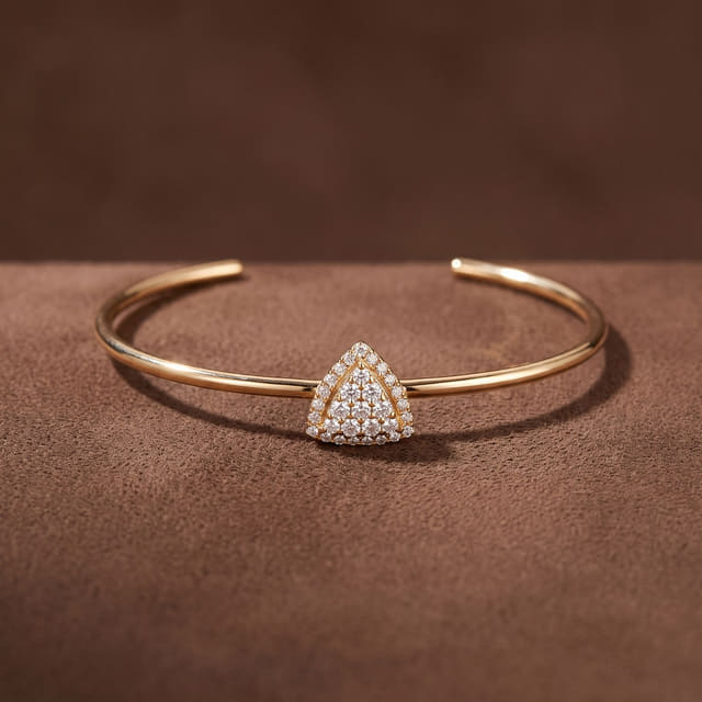 Triangle Diamond Cuff