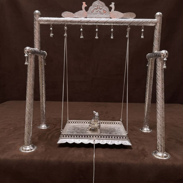 Silver Krishna Jhula