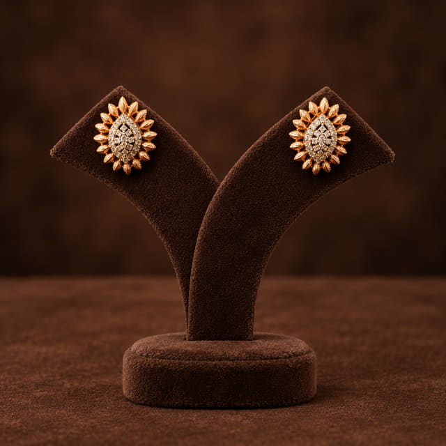 Sunburst Halo Studs