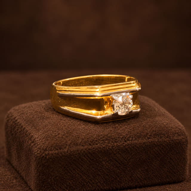Double-Line Open Ring