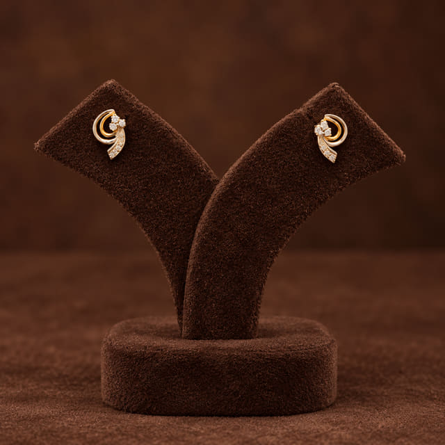 Scroll Drop Earrings