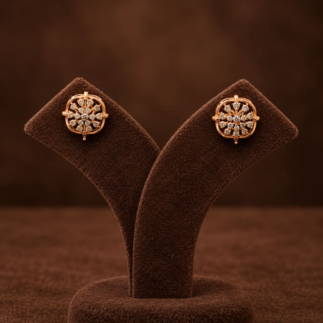 Round Filigree Studs