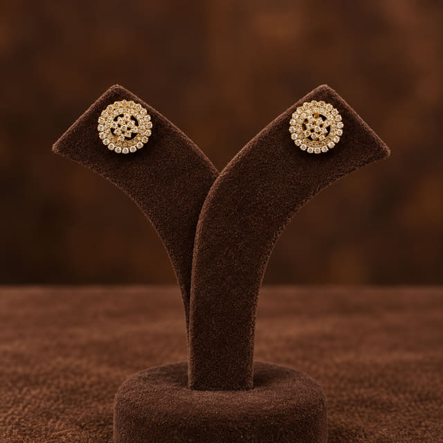 Circular Filigree Studs