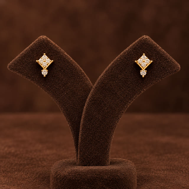Fan Drop Earrings