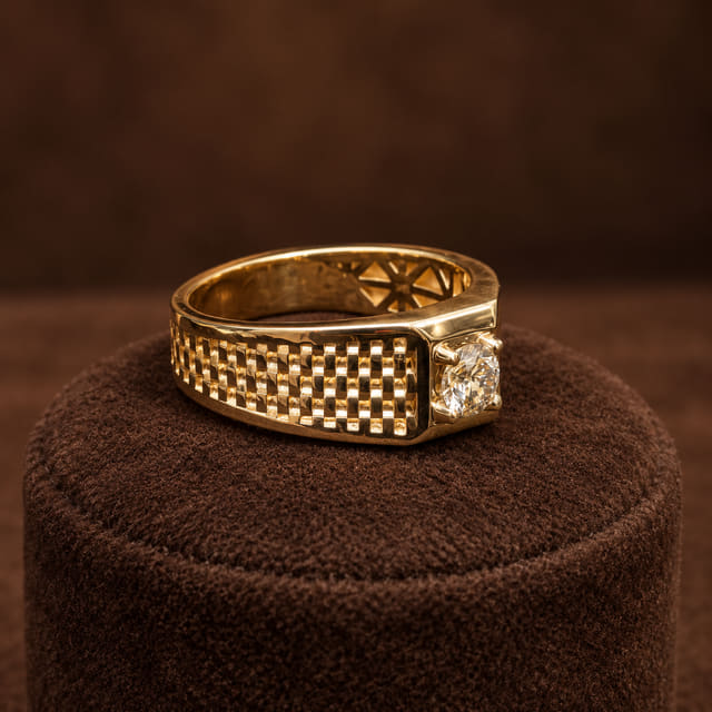 Mesh Band Ring
