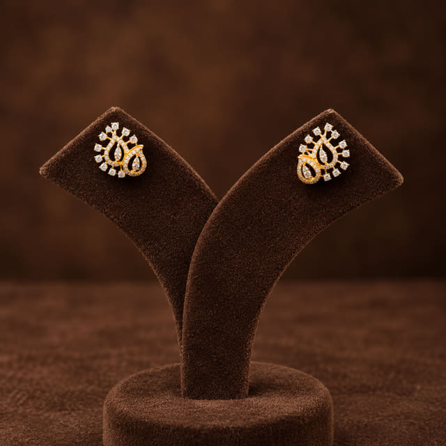 Twisted Circle Studs