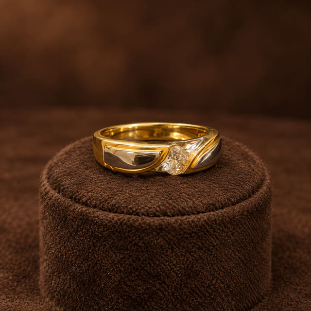 Broad Etched Band