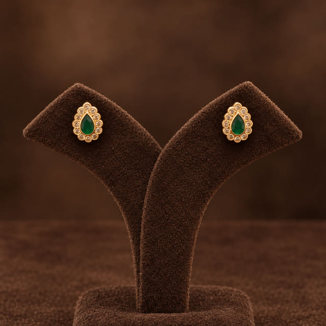 Teardrop Outline Studs